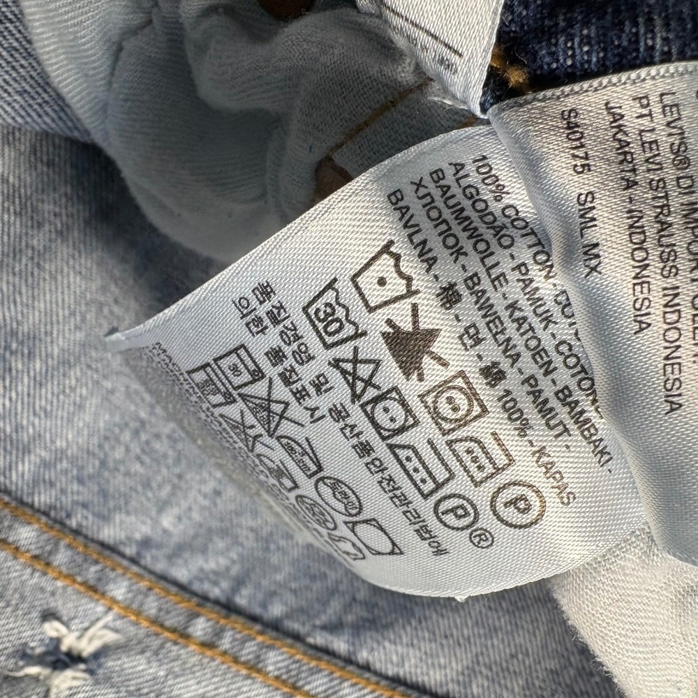 Levi's 501 XX Original Mens Jeans 40x30 Medium Wash Blue Button Fly Denim READ - Picture 7 of 12
